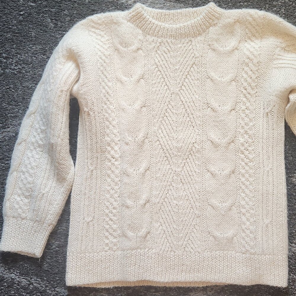 Baby alpaca wool sweater